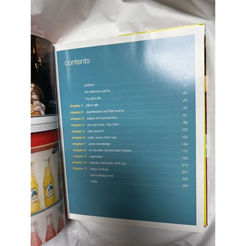 Ingrid Hoffmann Simply Delicioso Latin Recipes‎ Cookbook Hardcover 2008